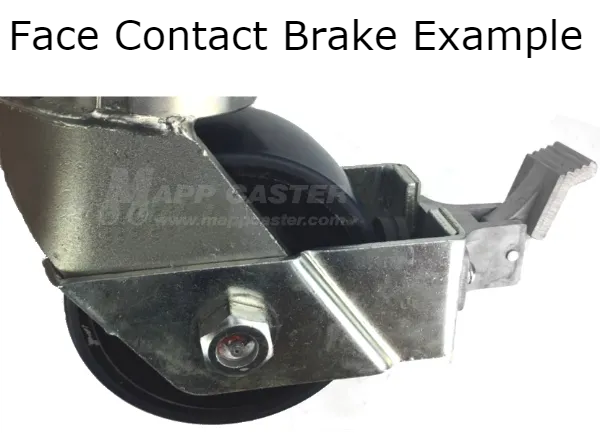 10" x 3" Ductile Steel Wheel P70 Rigid Caster - 5,400 Lbs Capacity