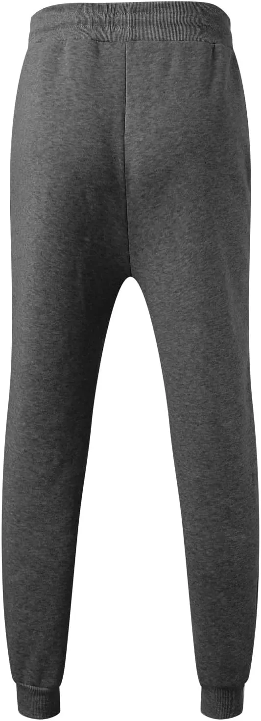 2024 Cargo Sweatpants for Men Stylish Fleece Joggers Pants Elastic Waist Baggy Drawstring Trousers Bottoms with Pockets