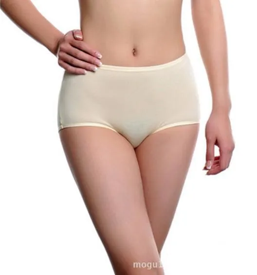 3 Pieces Women Briefs Comfortable Cool Bamboo Fiber Panties