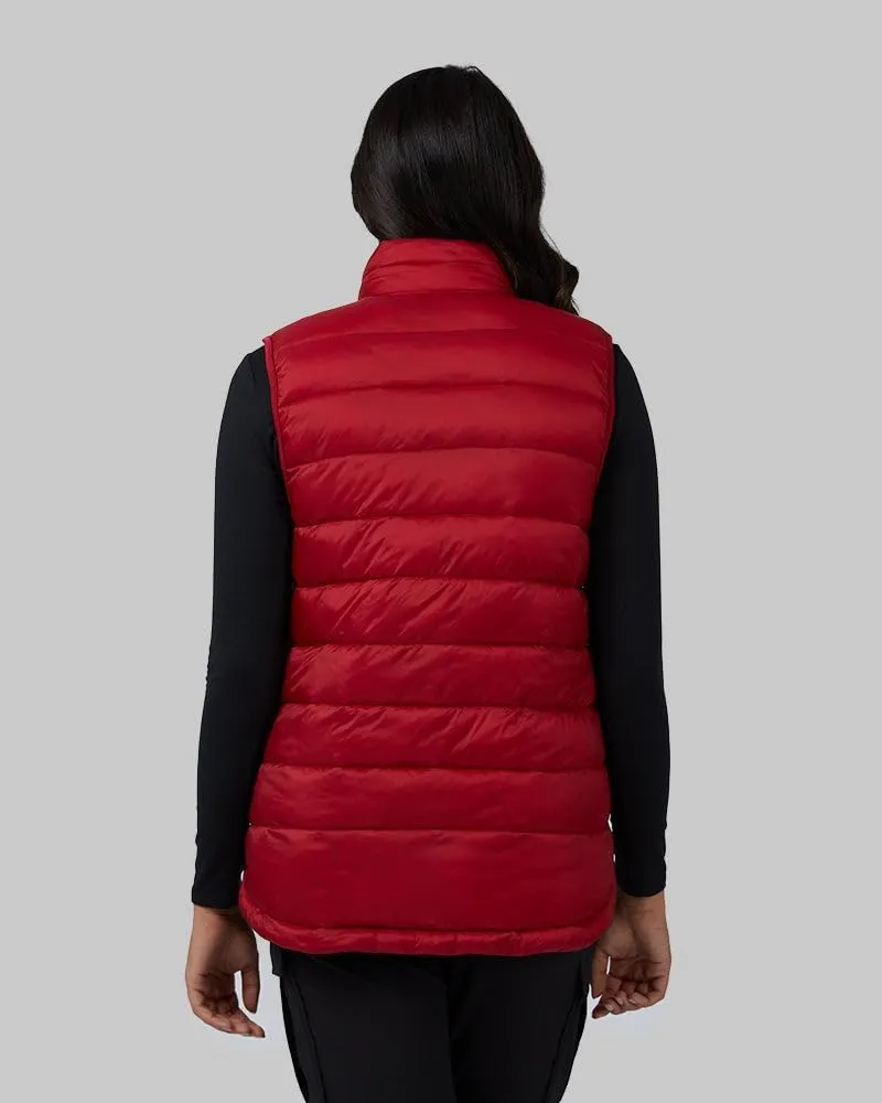 32 Degrees Women's Lightweight Recycled Poly-Fill Packable Vest | Zippered Pockets | Layering | Water Repellent