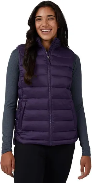 32 Degrees Women's Lightweight Recycled Poly-Fill Packable Vest | Zippered Pockets | Layering | Water Repellent
