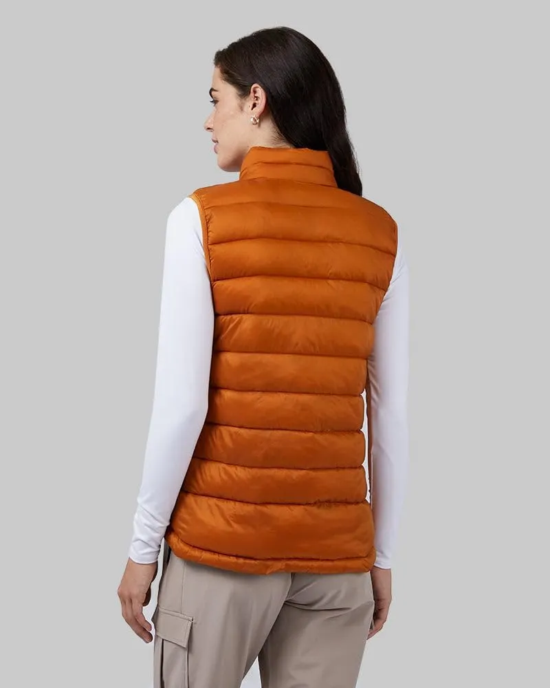 32 Degrees Women's Lightweight Recycled Poly-Fill Packable Vest | Zippered Pockets | Layering | Water Repellent