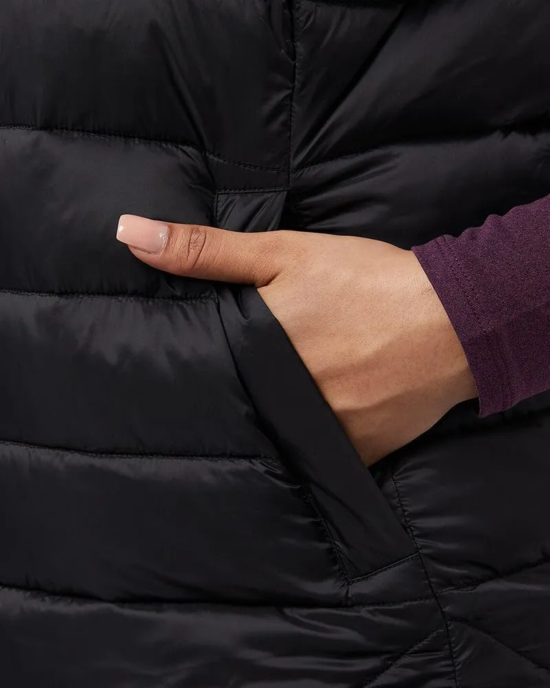 32 Degrees Women's Lightweight Recycled Poly-Fill Packable Vest | Zippered Pockets | Layering | Water Repellent