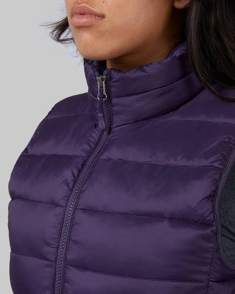 32 Degrees Women's Lightweight Recycled Poly-Fill Packable Vest | Zippered Pockets | Layering | Water Repellent