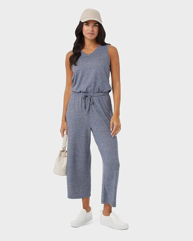 32 Degrees Women's Soft Comfy Jumpsuit| One-Piece | Quick Drying | Stretch Comfort | Soft Feel