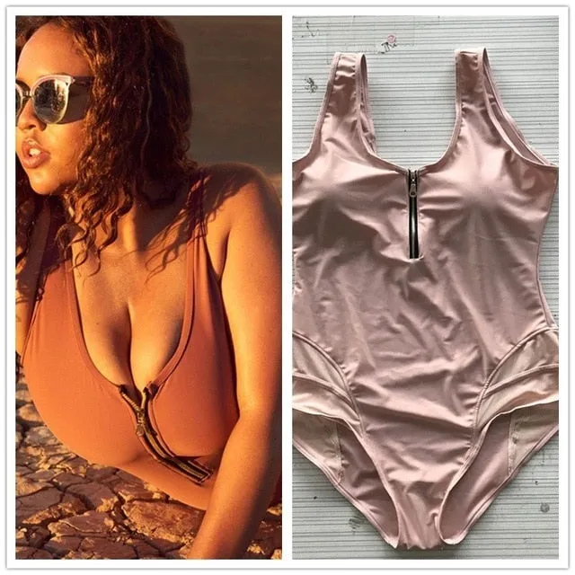 5XL Plus Size Swimwear Women One Piece