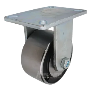 6" x 3" Forged Steel Wheel Rigid P70 Caster - 5,400 Lbs Capacity