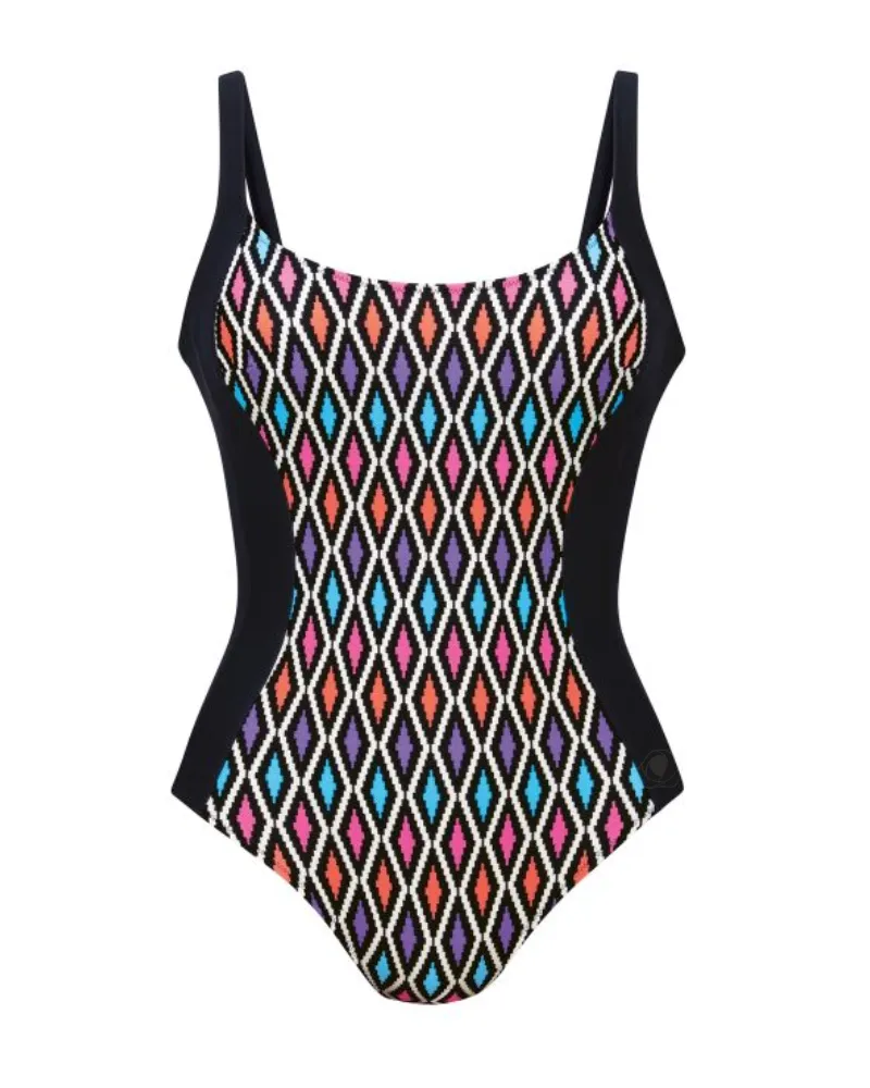 7223 Electrify Black Mette Underwire Swimsuit