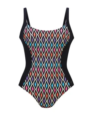 7223 Electrify Black Mette Underwire Swimsuit