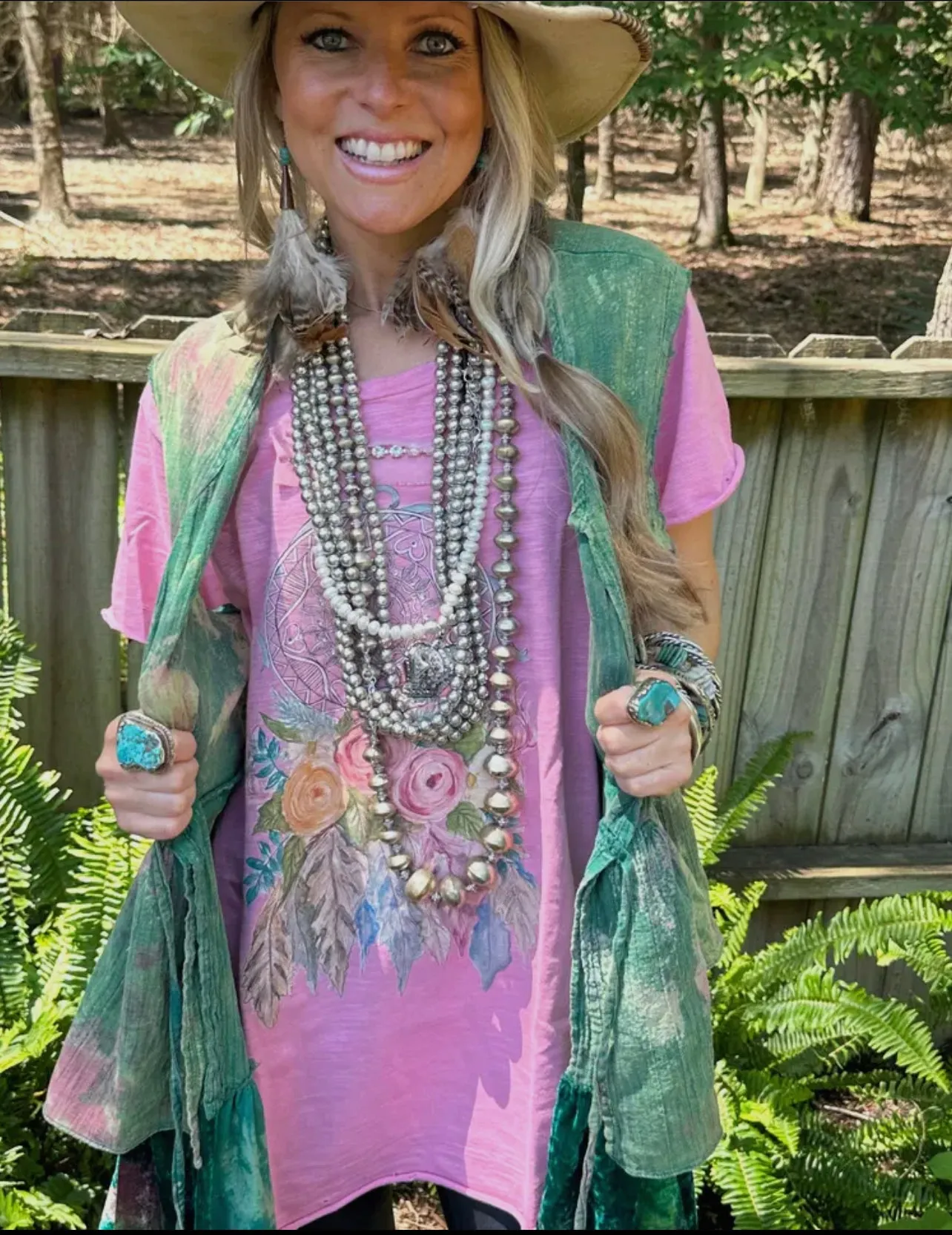 A RARE BIRD VELVET RUFFLE VEST