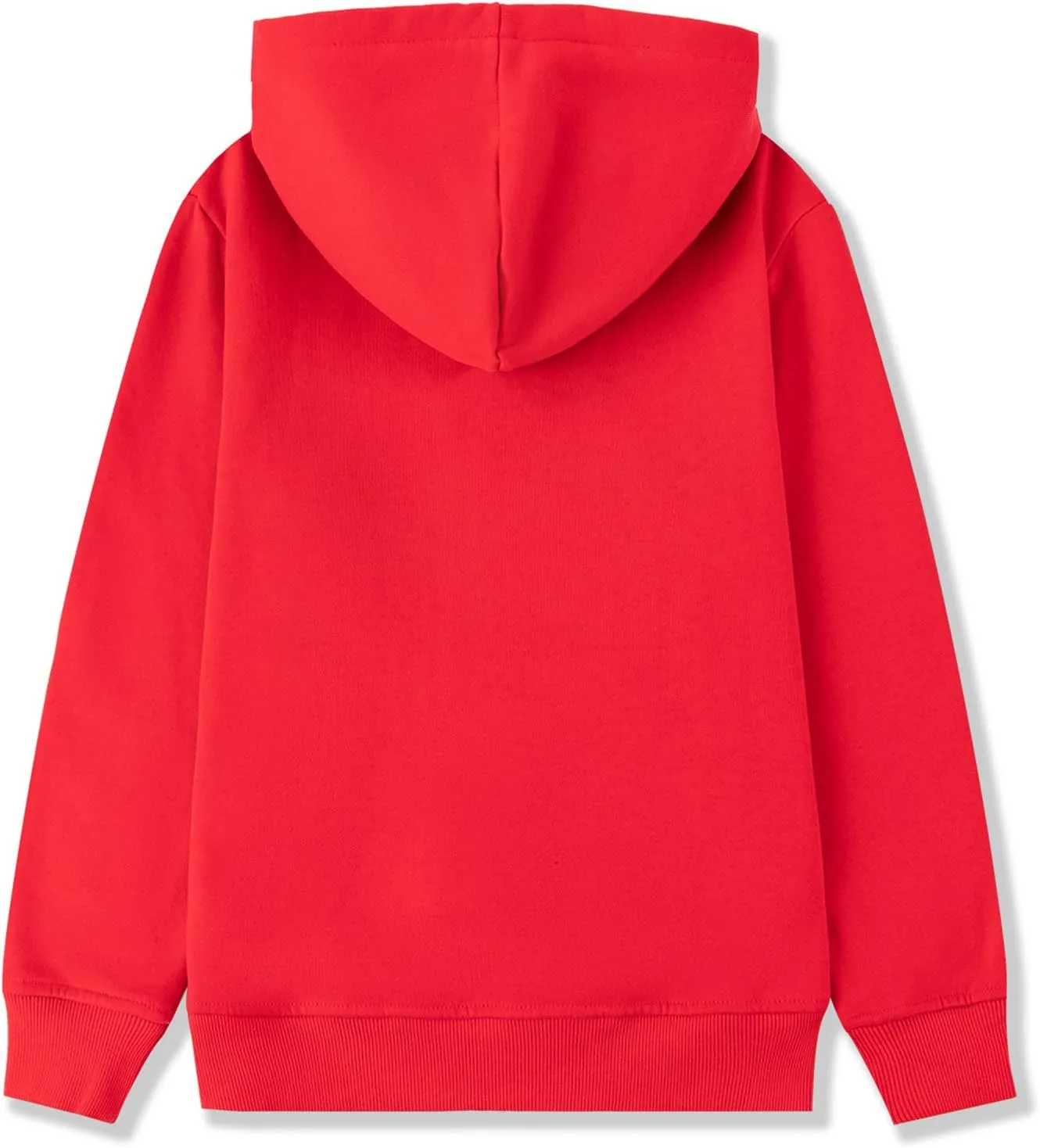 ALWAYSONE Kids Soft Brushed Fleece Hooded Sweatshirt Casual Sweater Jacket Athletic Pullover Hoodie for Boys Girls 3-12 Years