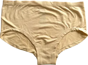 Anthropologie Beige High-Waist Briefs S/M
