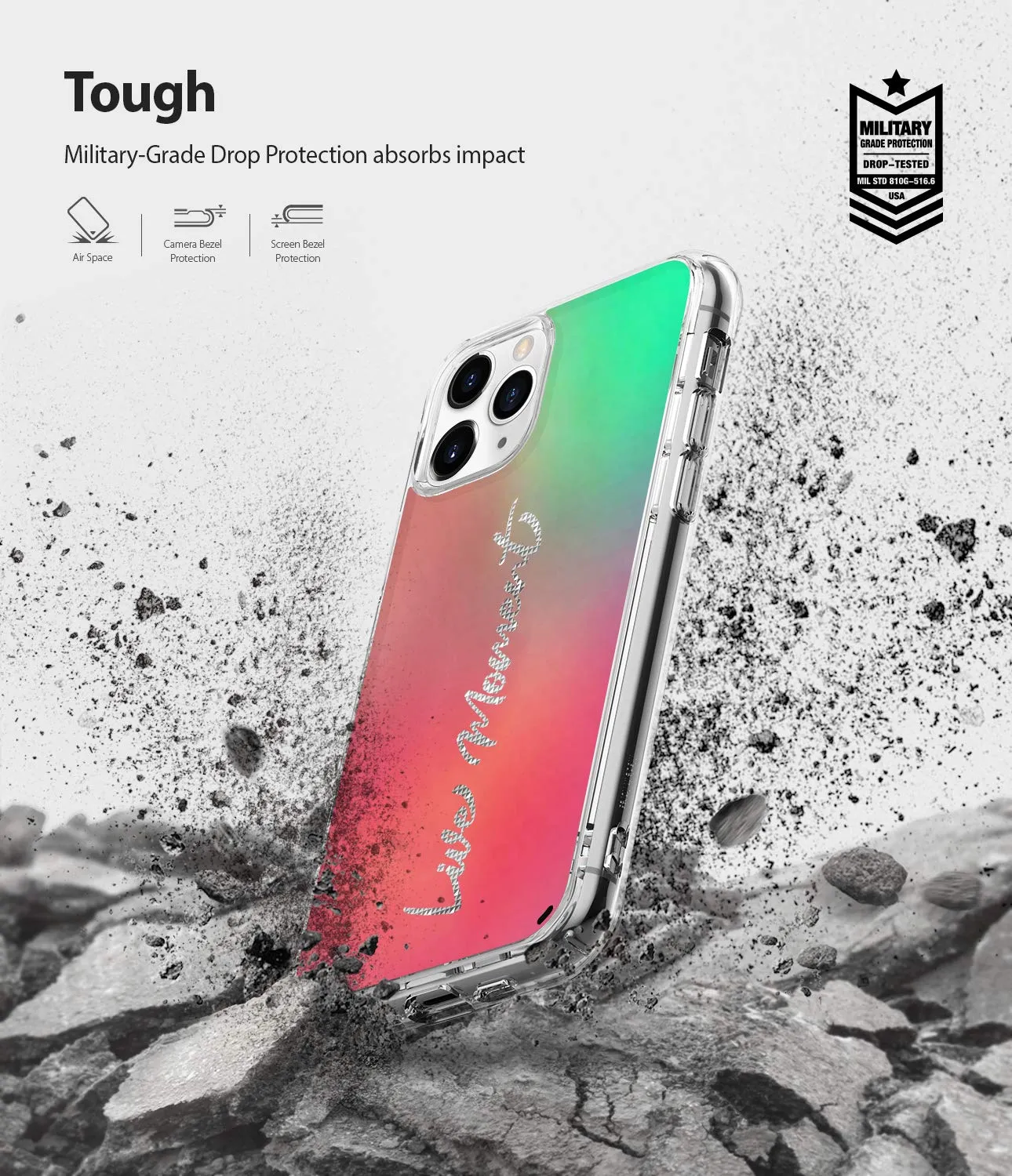 Apple iPhone 11 Pro Max Back Cover Case | Fusion Design - LIVE MOMENT