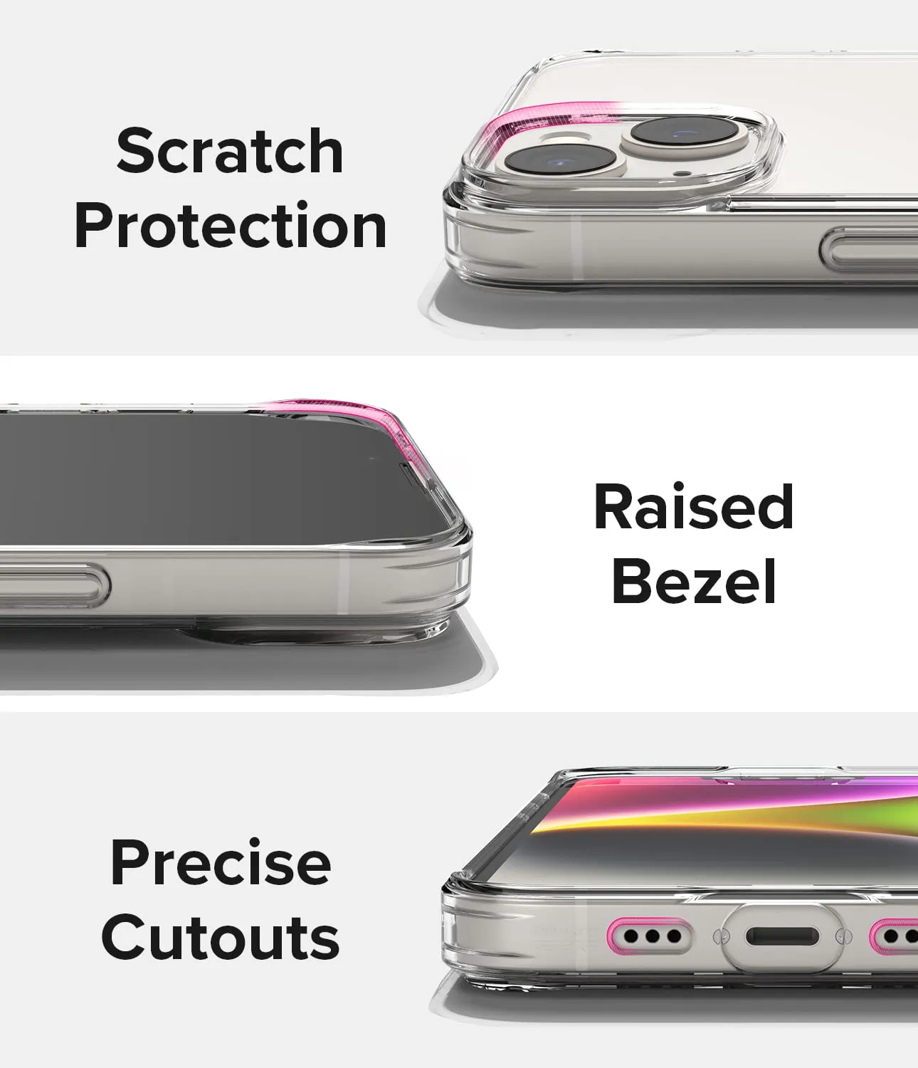 Apple iPhone 14 Back Cover Case | Fusion - Clear