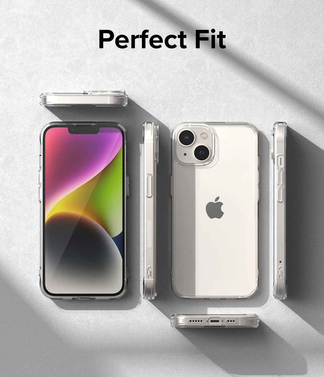Apple iPhone 14 Back Cover Case | Fusion - Clear