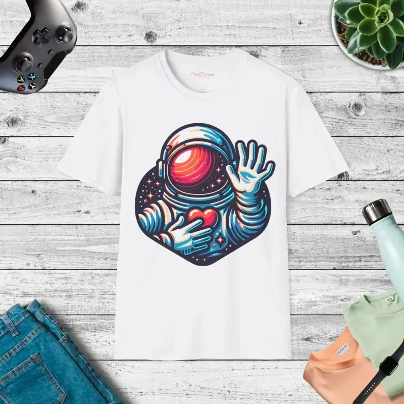 Astronaut Heart Softstyle Tee
