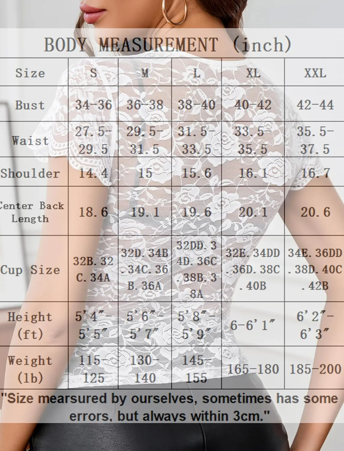 Avidlove Women's Lace Mesh Short Sleeve Top Floral Sheer See Through Blouse Sexy Tops