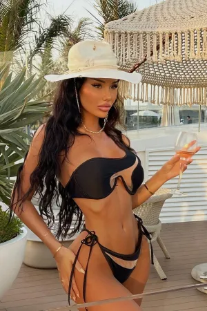 Baltic Sea 2 Piece Bikini - Black