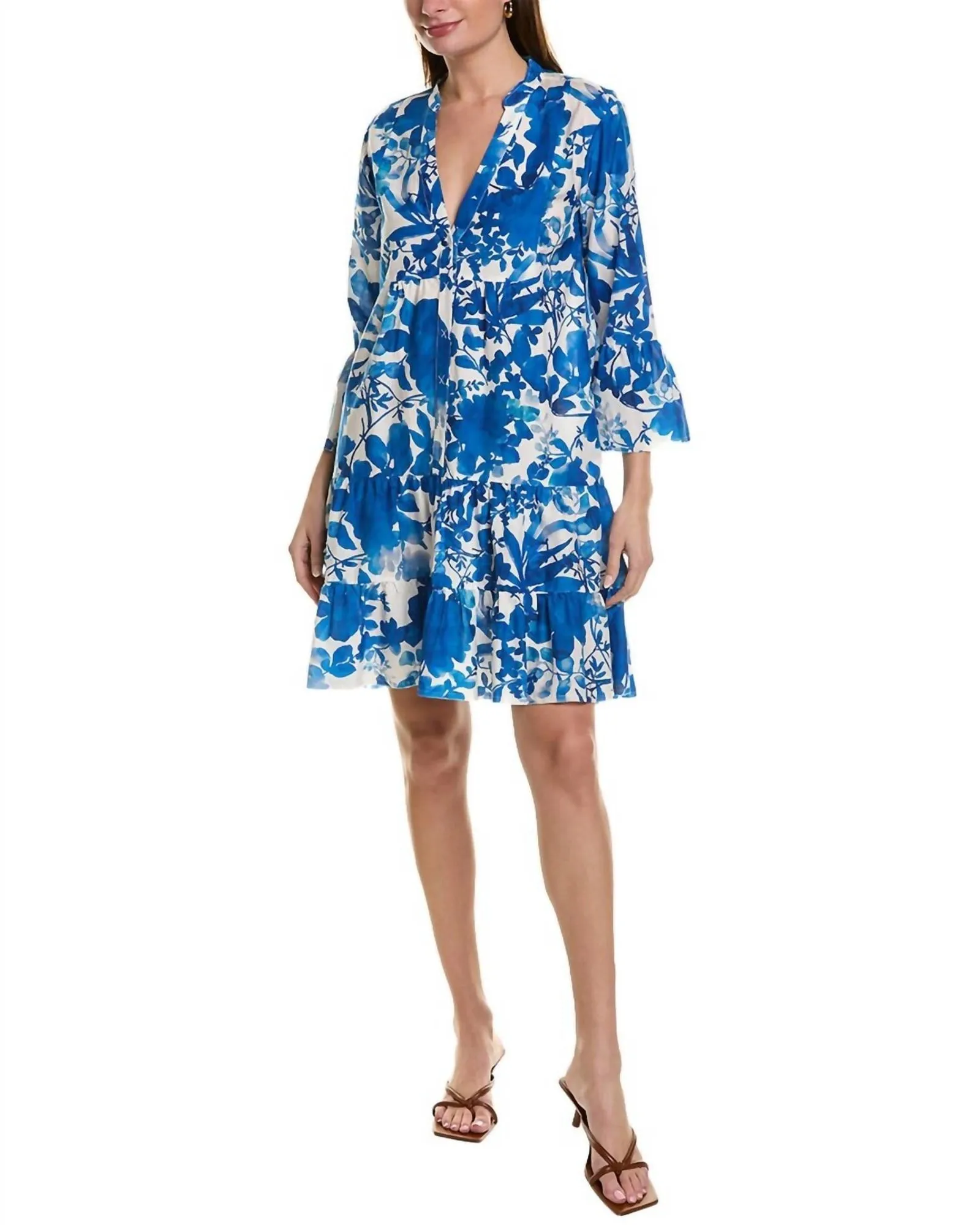 Beach Vibes Dress in Bomo Cobalt | Bomo Cobalt