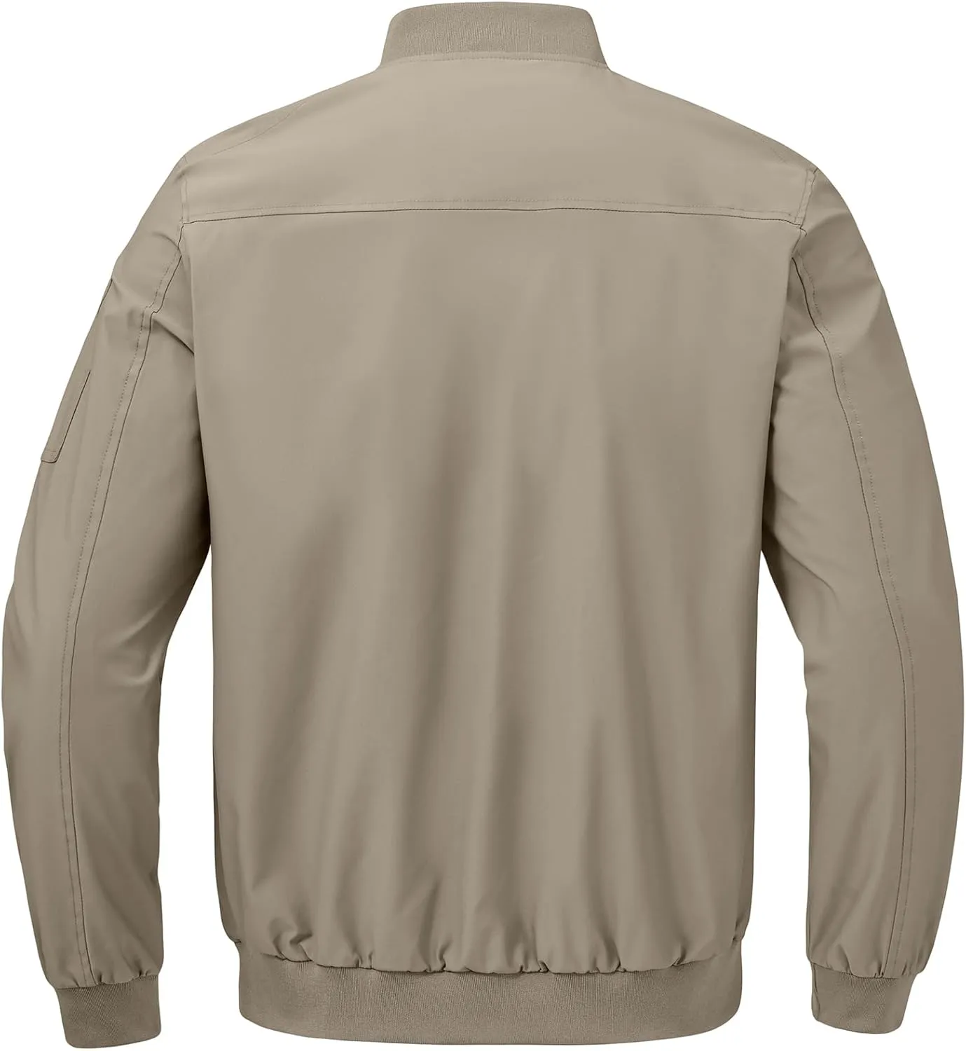 BGOWATU Men's Bomber Jacket Lightweight Windbreaker Jacket for Men Casual Fall Coat