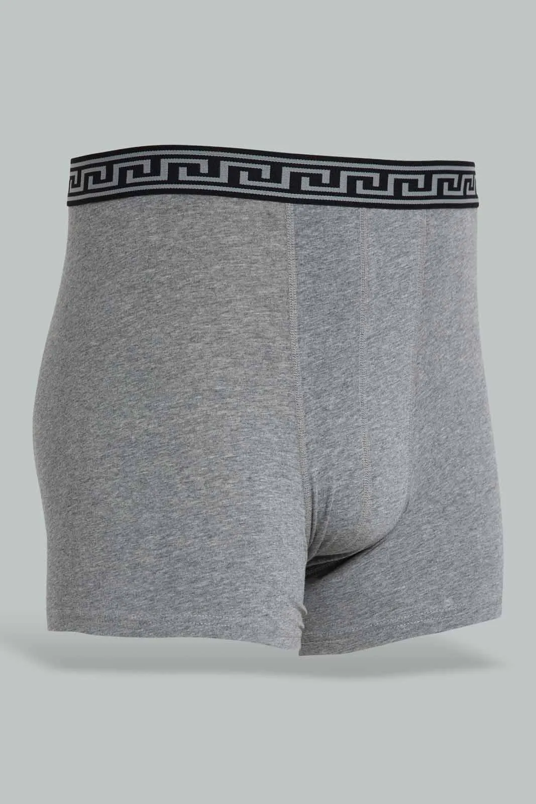Black And Grey Hipster Brief Set For Men (Pack of 2)