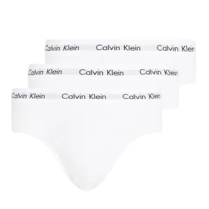 Calvin Klein Cotton Stretch Hip Briefs 3 Pack - White