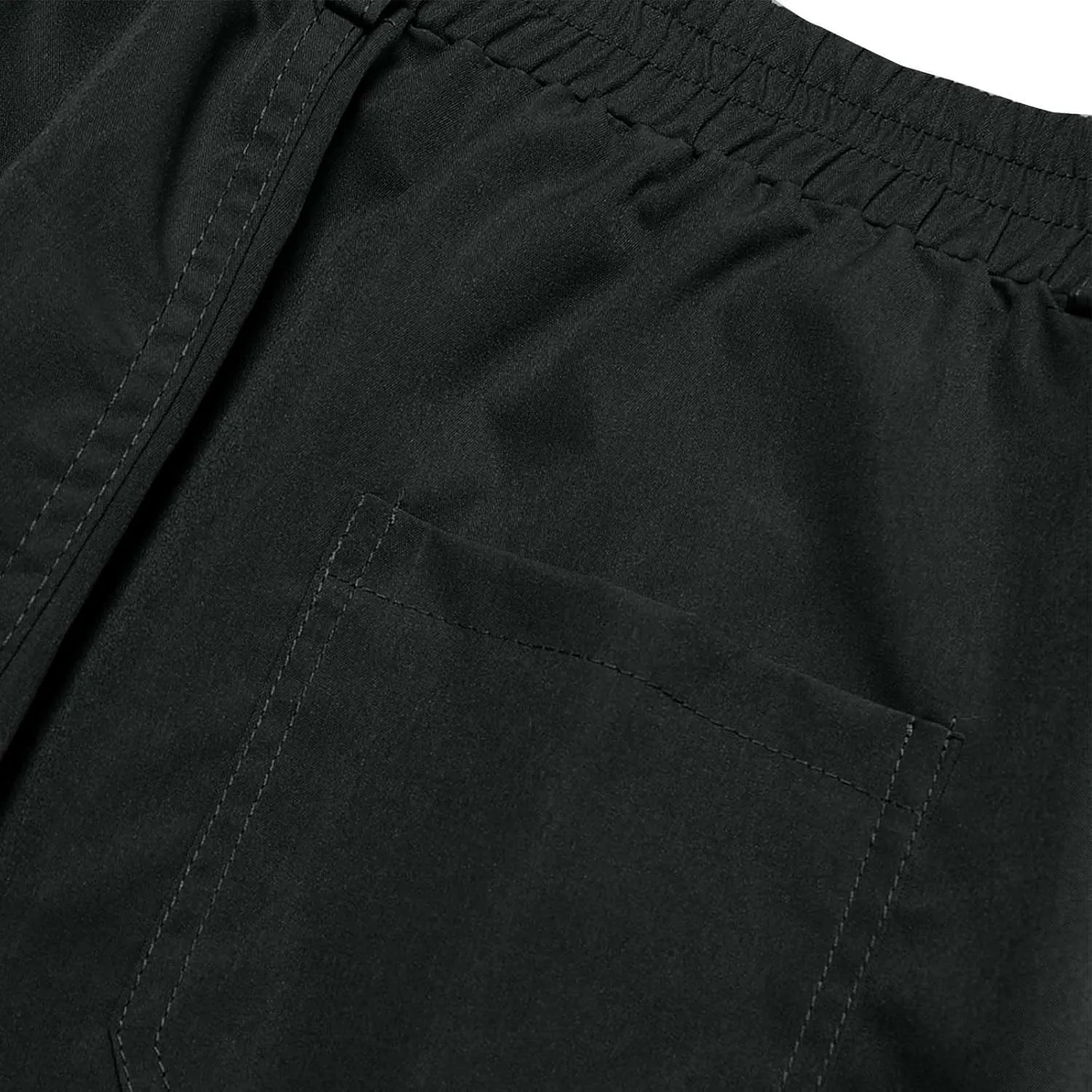 Cargo Pants for Men Casual Button Elastic Waist Chino Pants Relaxed Fit Carpenter Hiking Work Pants with Pockets