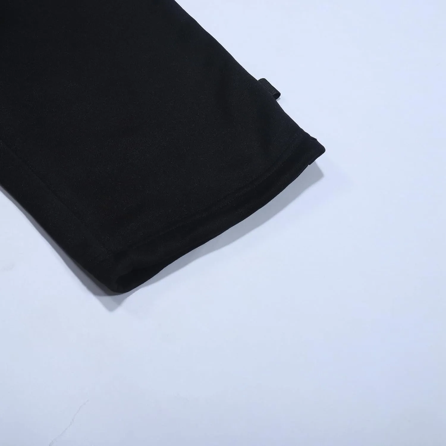 Cargo Sweatpants for Men Heavyweight Fleece Baggy Elastic Waist Drawstring Joggers Fall Trousers with Pockets