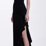 Carly - Off-Shoulder Color Block One-Piece Swimsuit