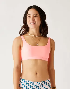 Carve Designs Korbyn Compression Top-Electric Coral
