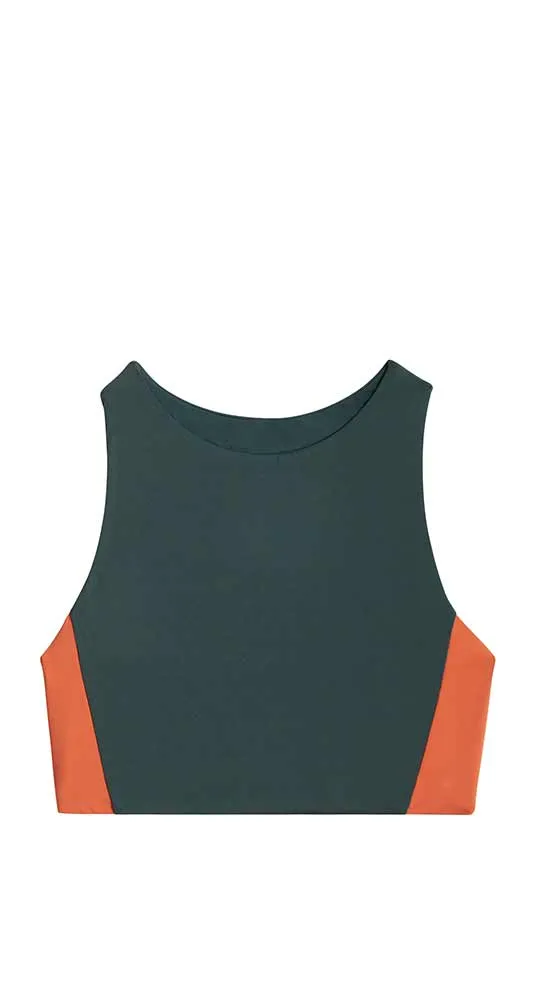 Carve Designs Sanitas Colorblock Top-Eden w. Clay/Black