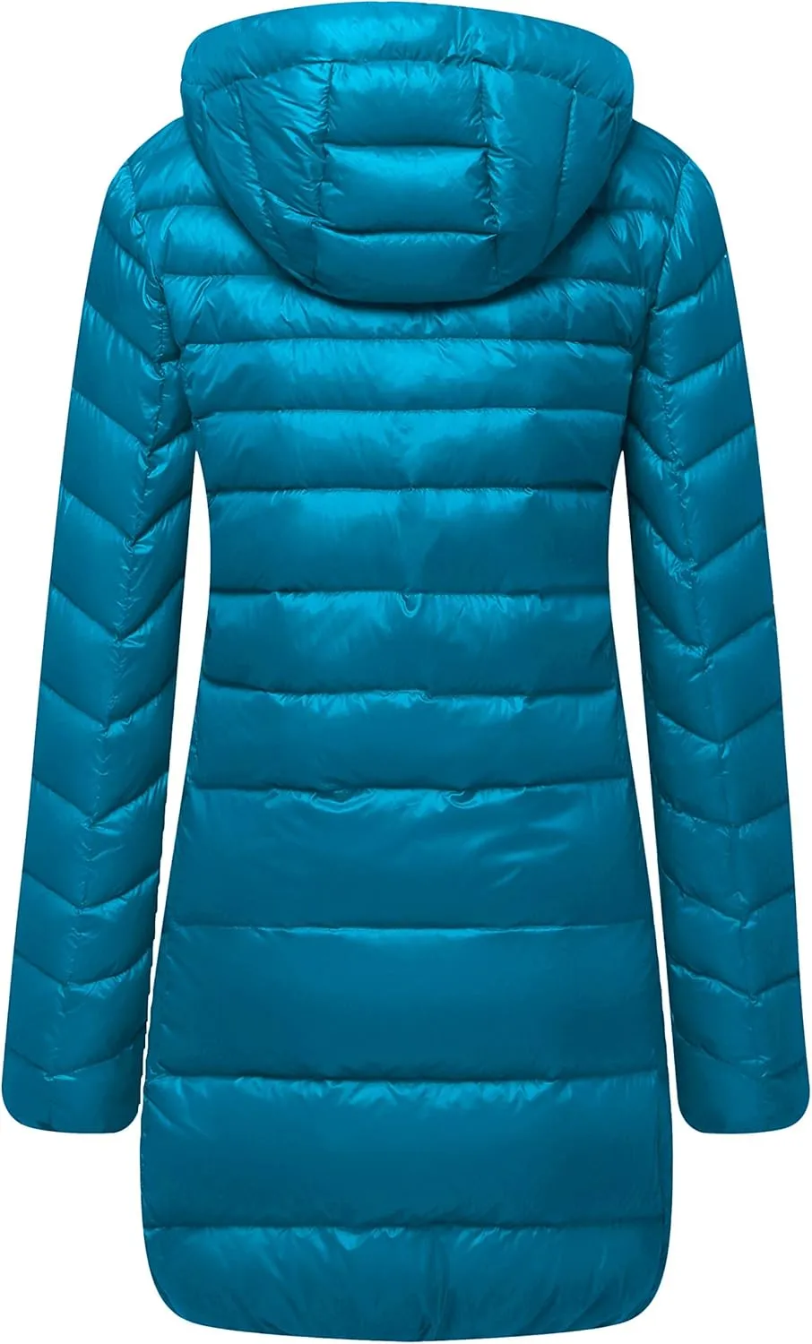 CATERTO Women Ultra Light Down Packable Hooded Coat