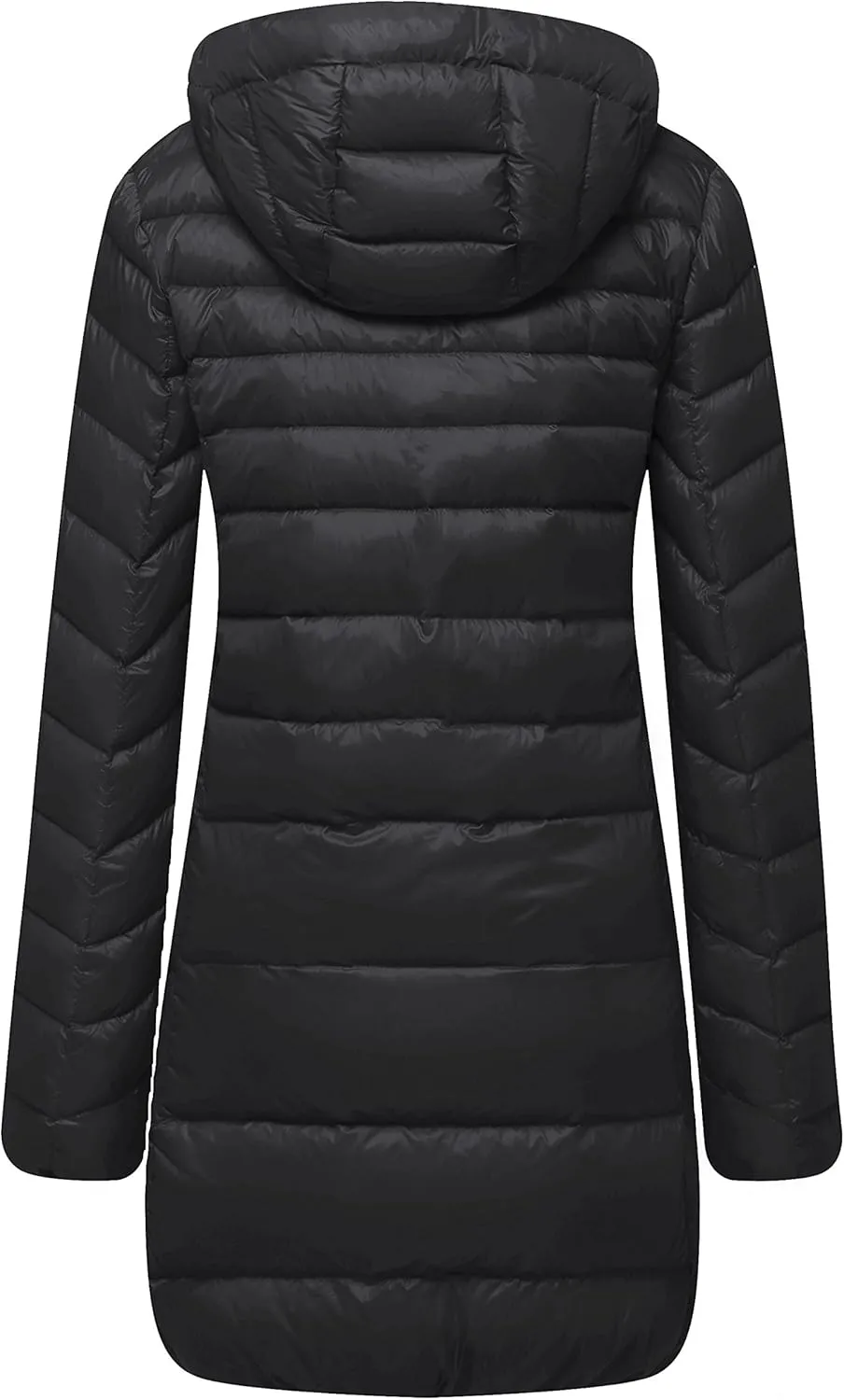 CATERTO Women Ultra Light Down Packable Hooded Coat