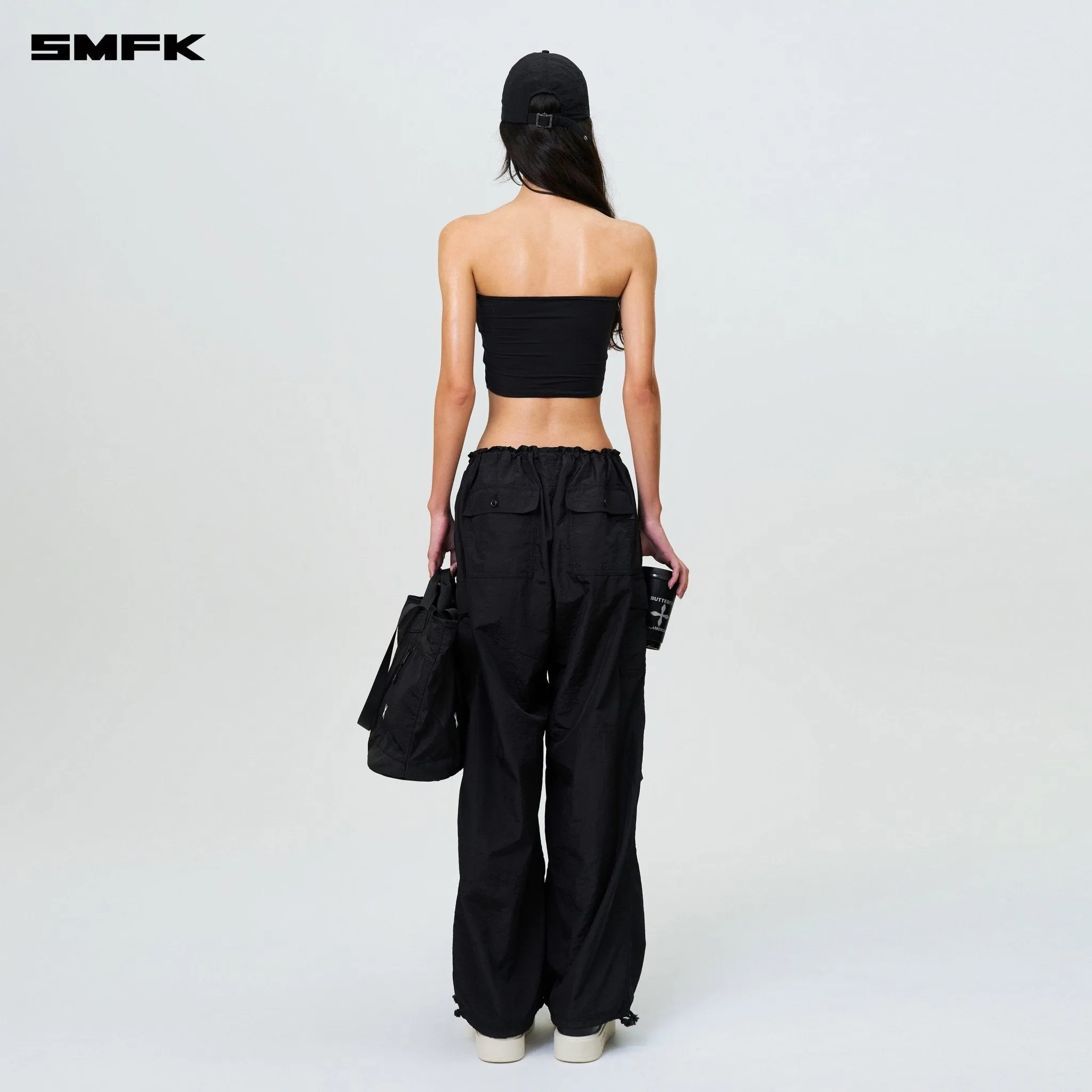 Compass Hug Skin Tube Top Black