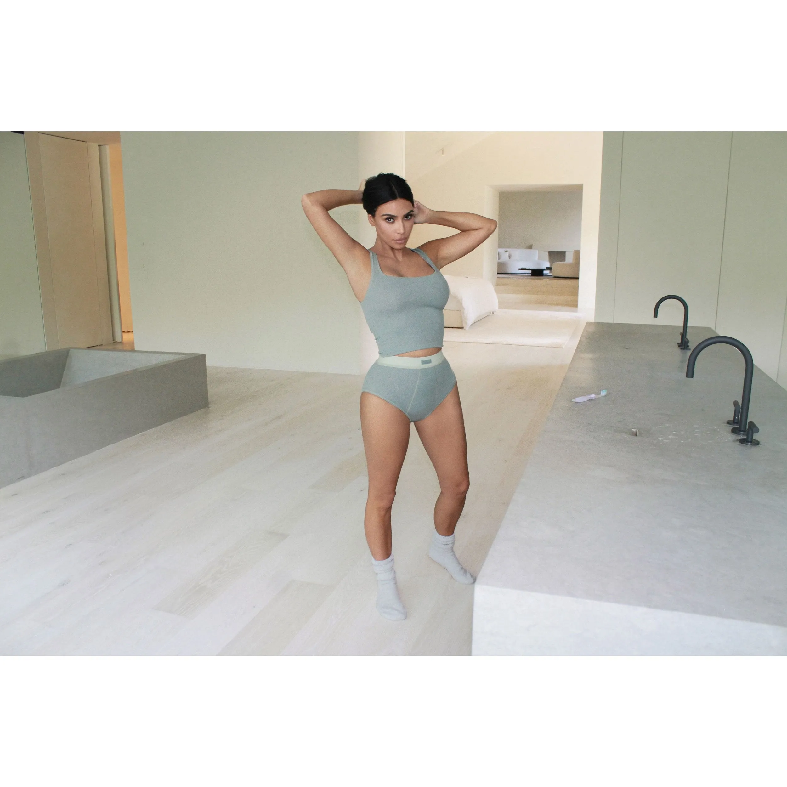 COTTON RIB BRIEF | KYANITE