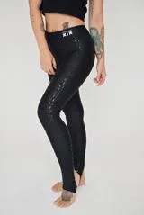 Creatures of XIX Leggings Gecko Grip Leggings - Black