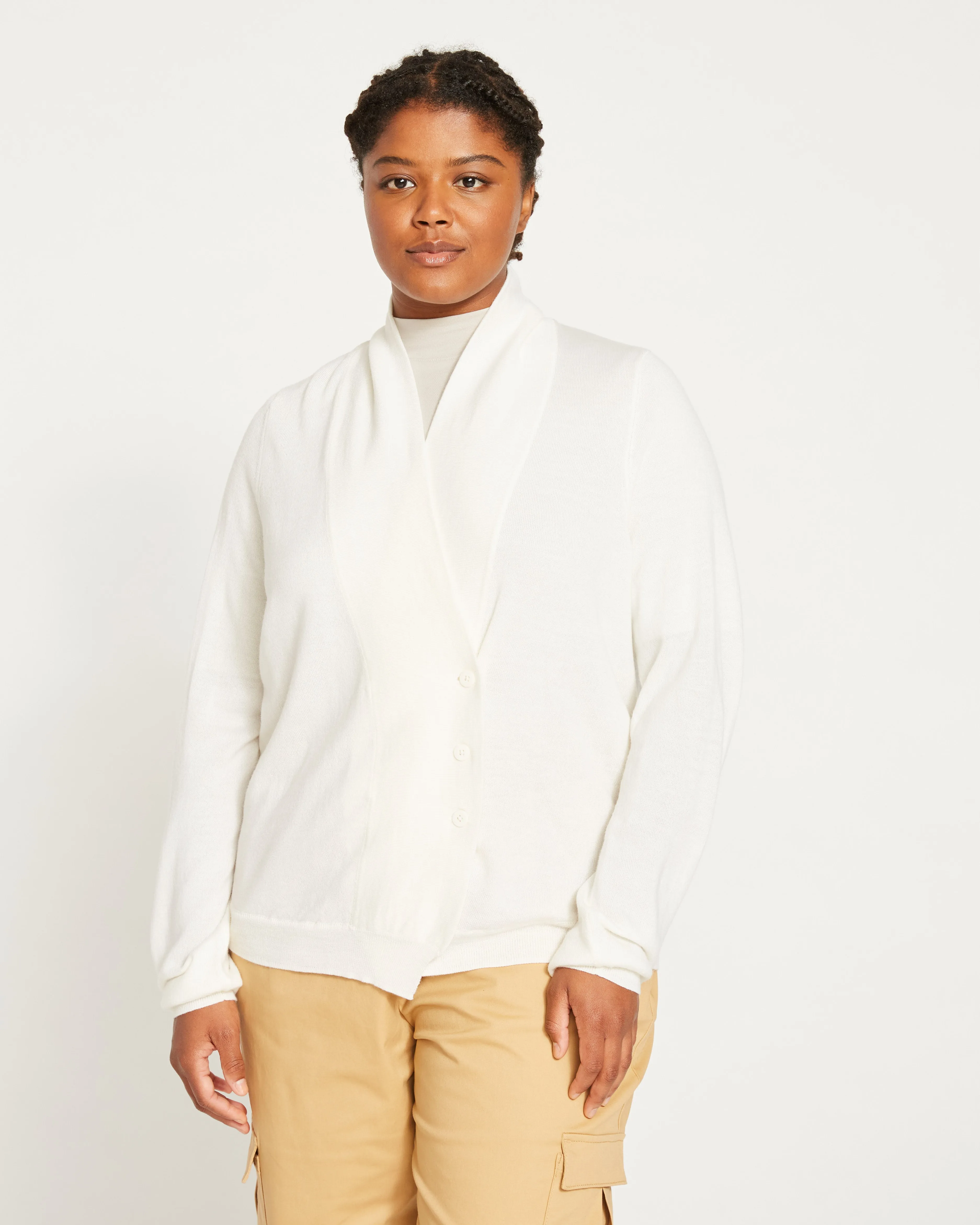 Curve Cardi - Cream