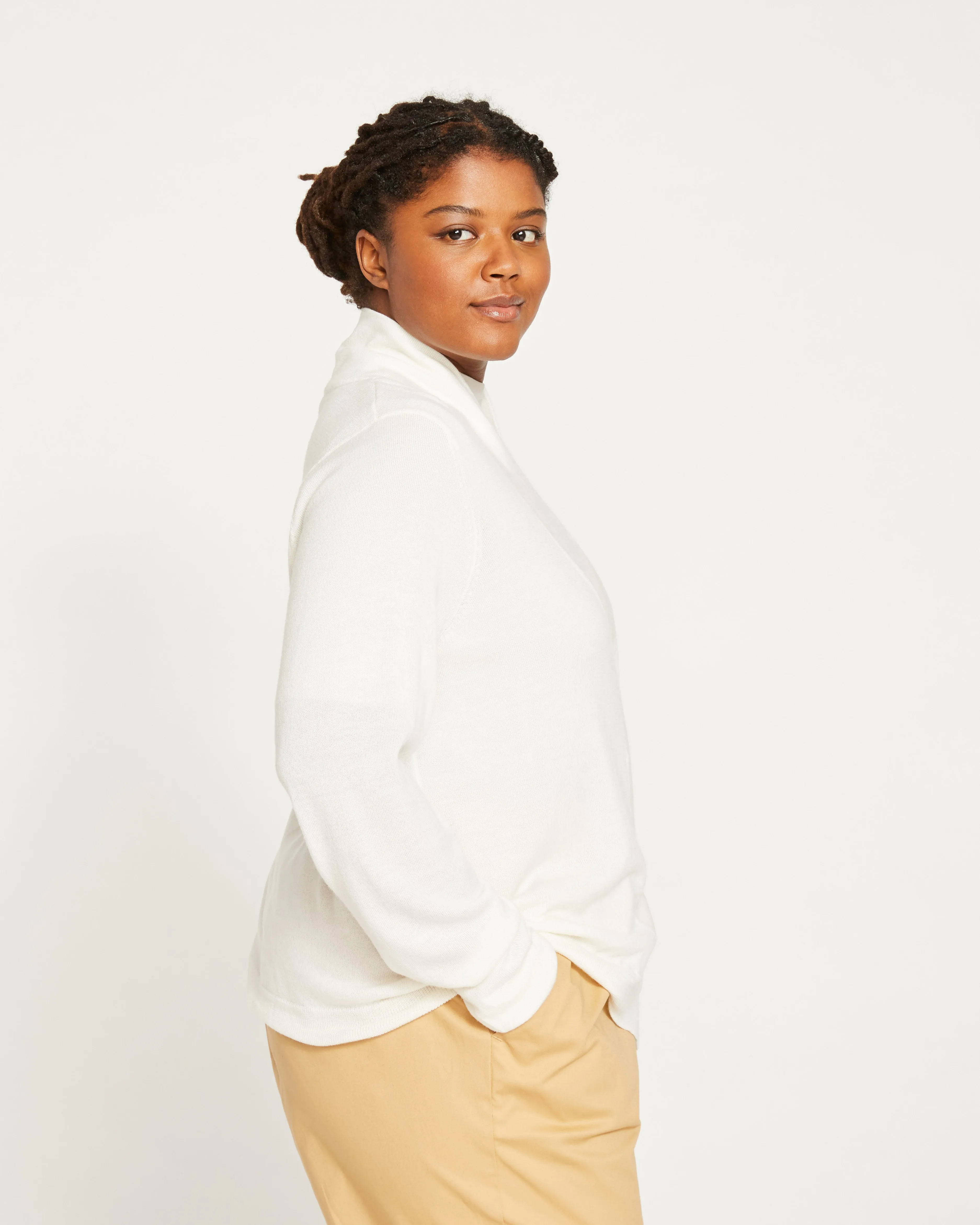 Curve Cardi - Cream