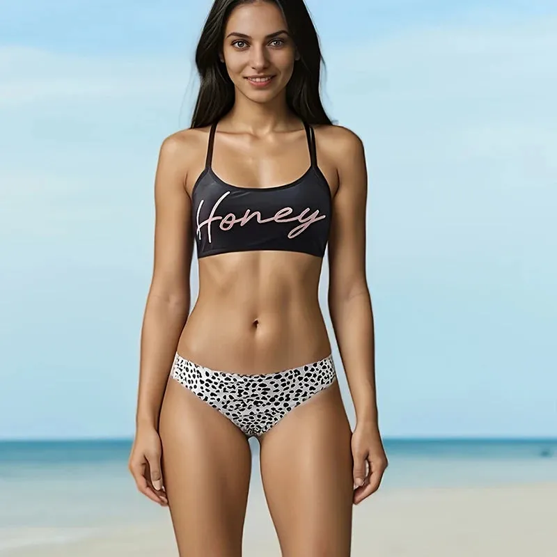 Cute Bandeau Micro Bikini Women Beach Outfits for Women Sexy Brazilian Swimwear Bikinis Sets 2024 Women's Two-piece Swimsuit