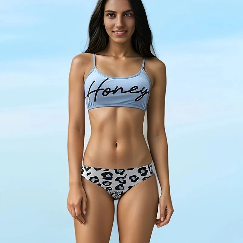 Cute Bandeau Micro Bikini Women Beach Outfits for Women Sexy Brazilian Swimwear Bikinis Sets 2024 Women's Two-piece Swimsuit