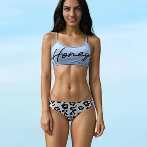 Cute Bandeau Micro Bikini Women Beach Outfits for Women Sexy Brazilian Swimwear Bikinis Sets 2024 Women's Two-piece Swimsuit