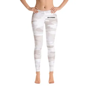 ELEVATED ESSENTIALS, SLIM AND SCULPT LEGGING WHITE CAMO
