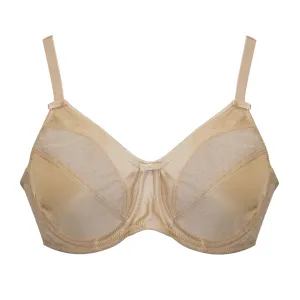 Gemsli Minimizer Bra with Dot Mesh Insert BR200