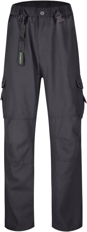 GIERIDUC Cargo Pants for Men Relaxed Fit Black Dress Pants Men Slim Fit Wide Leg Corduroy Pants Mens Stretch Suit Pants Mens