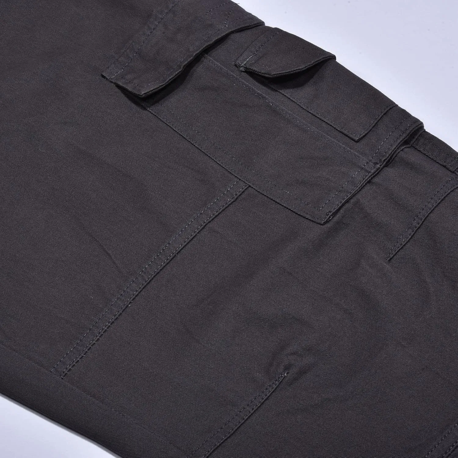 GIERIDUC Cargo Pants for Men Relaxed Fit Black Dress Pants Men Slim Fit Wide Leg Corduroy Pants Mens Stretch Suit Pants Mens