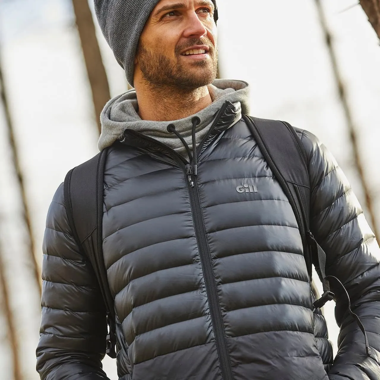 Gill Portland Hydrophobic Down Jacket Warm, Windproof & Water Repellent
