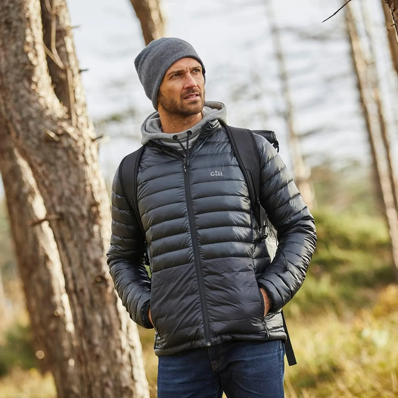 Gill Portland Hydrophobic Down Jacket Warm, Windproof & Water Repellent