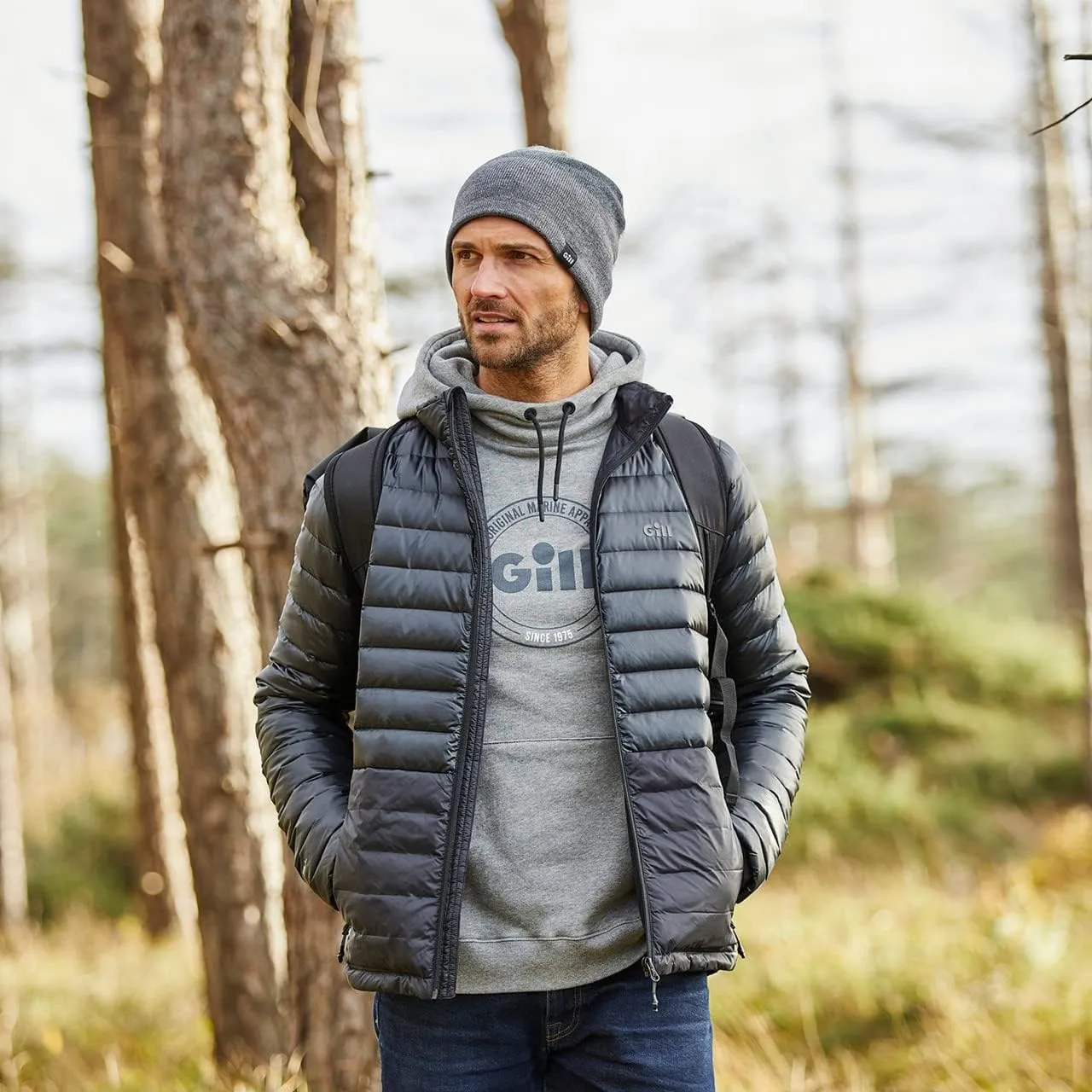 Gill Portland Hydrophobic Down Jacket Warm, Windproof & Water Repellent