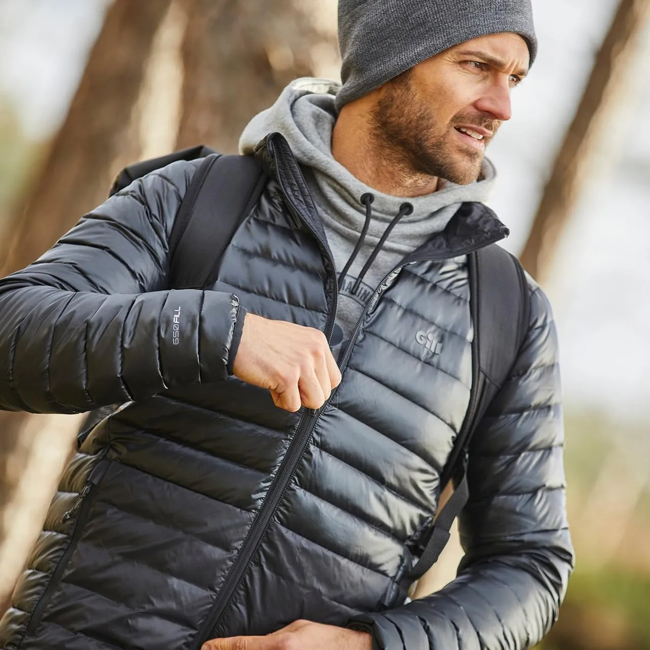 Gill Portland Hydrophobic Down Jacket Warm, Windproof & Water Repellent