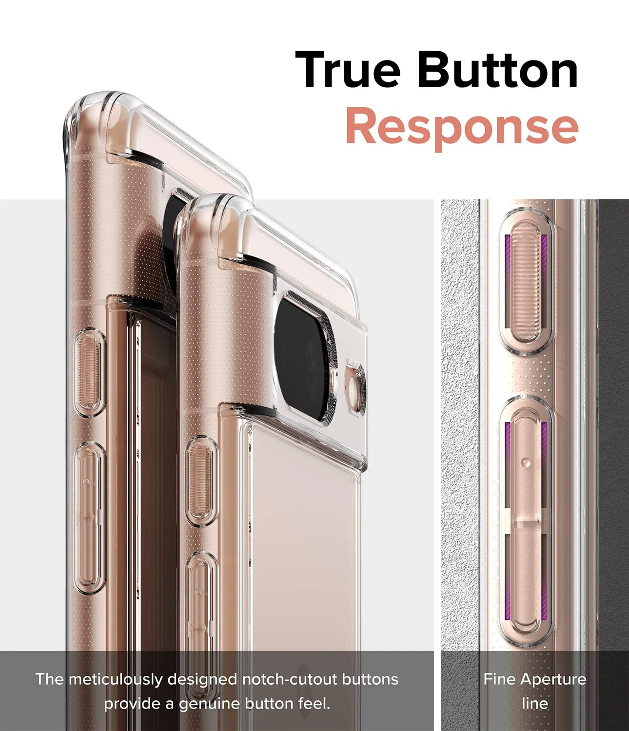 Google Pixel 8 Back Cover Case | Fusion - Clear